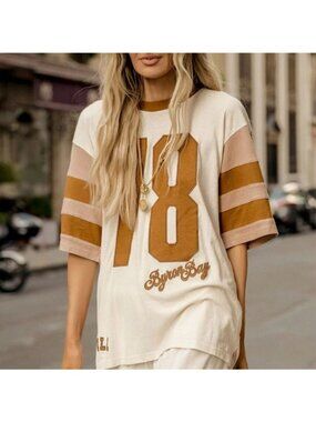 Spell EUC Homecoming Oversized Biker Tee n Size S